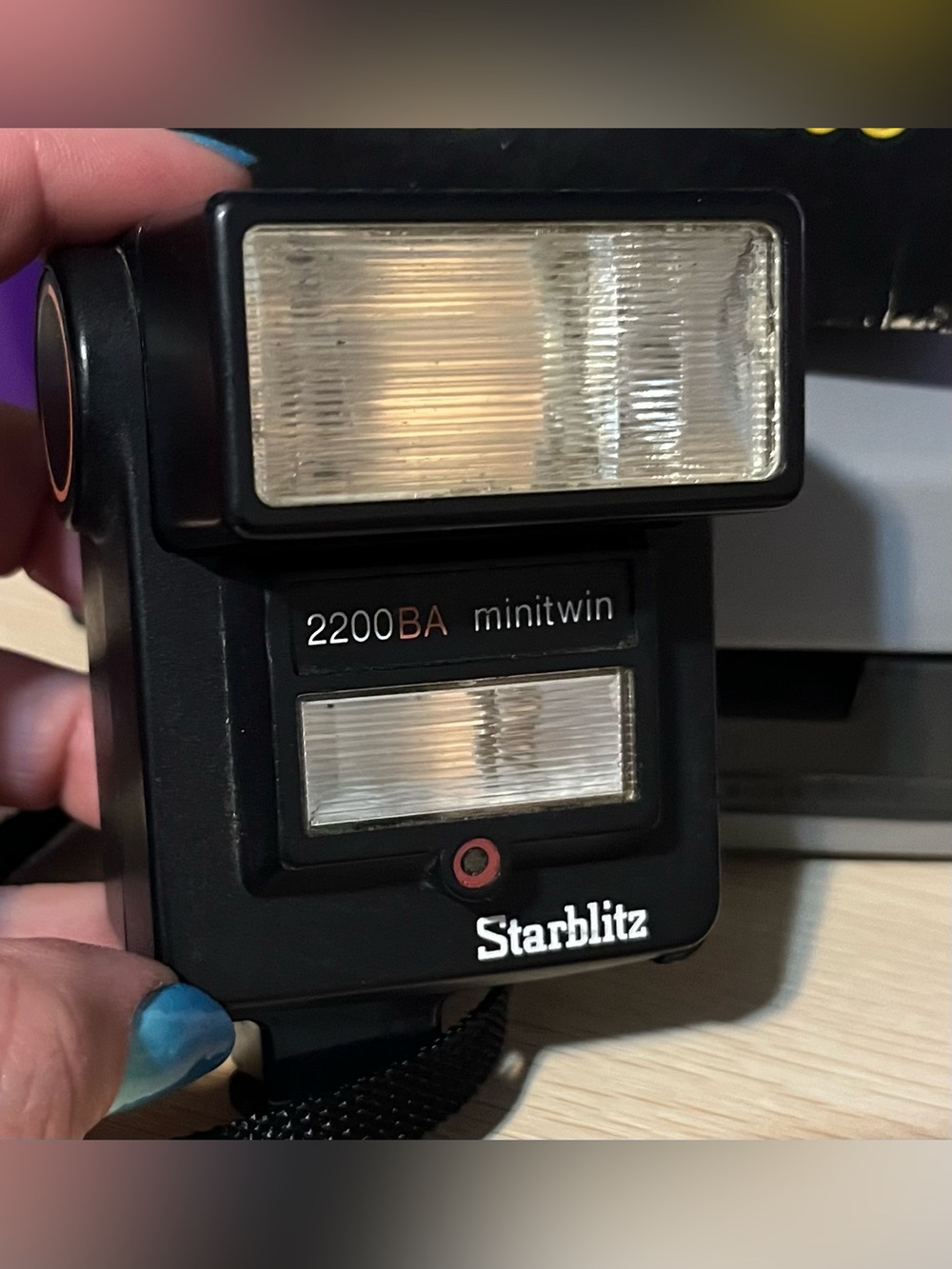 Vintage Starblitz 2200BA Minitwin Electronic Camera Flash